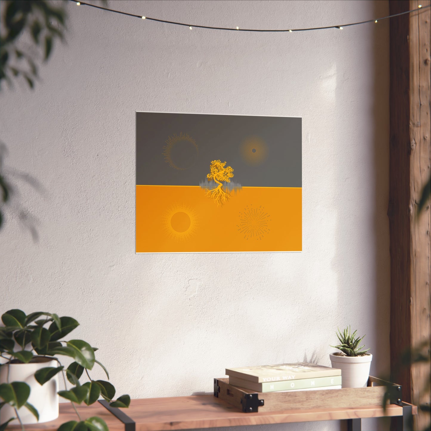 Roots Rock Radio  | Abstract Print