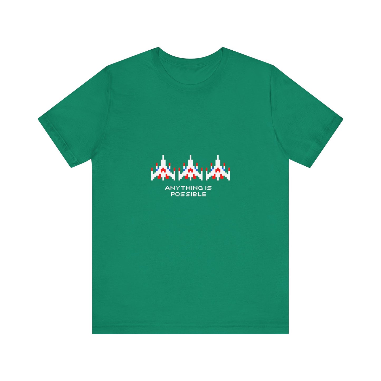 anything is possible t-shirt (aka 'galaga dreams')