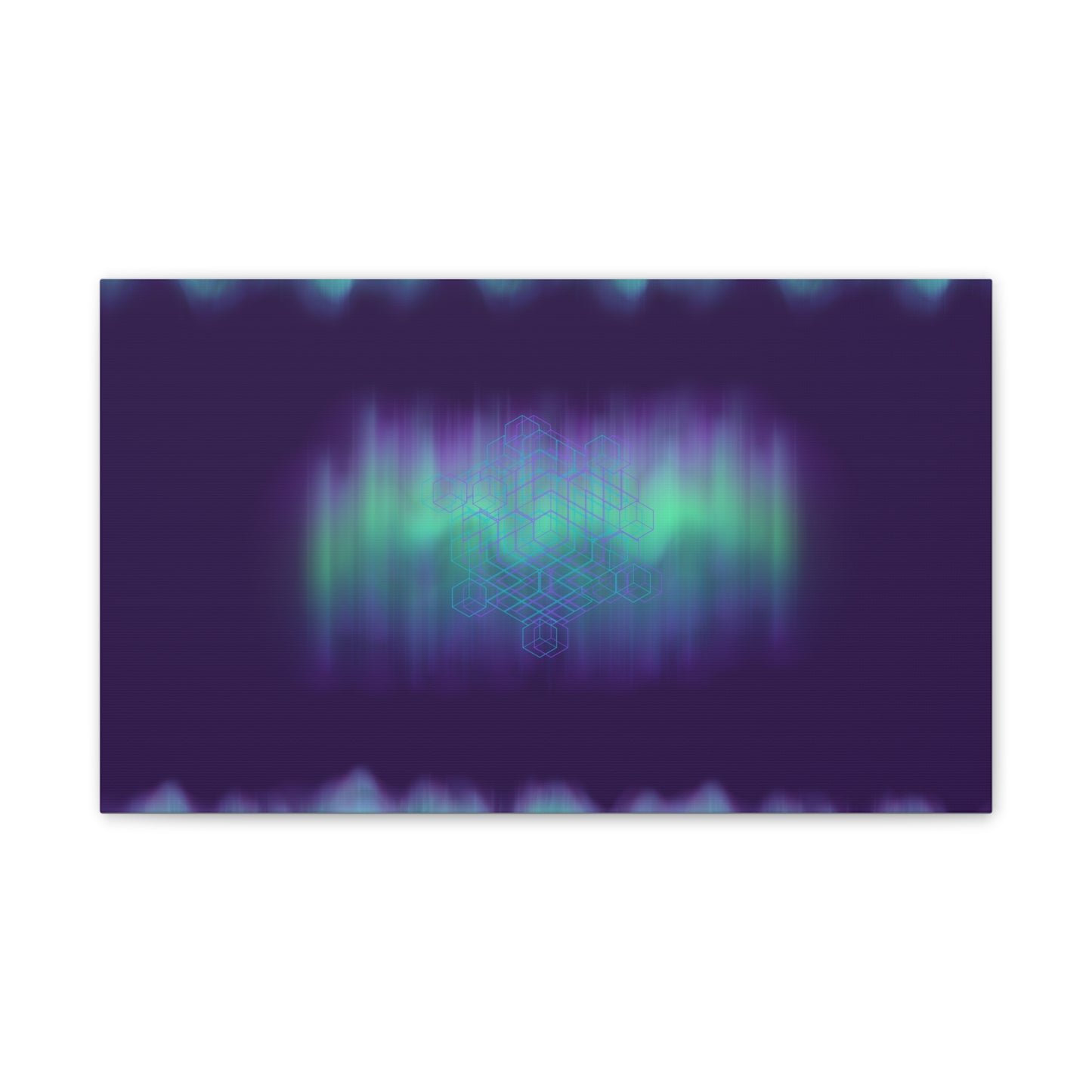 Northern Sprites | Abstract Art Framed Print
