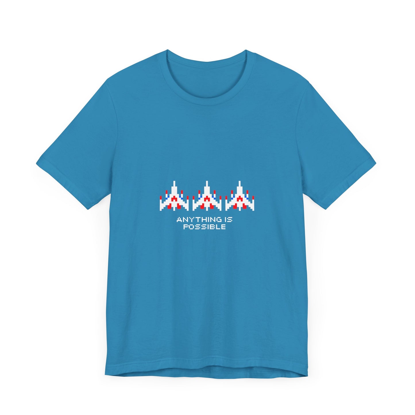 anything is possible t-shirt (aka 'galaga dreams')