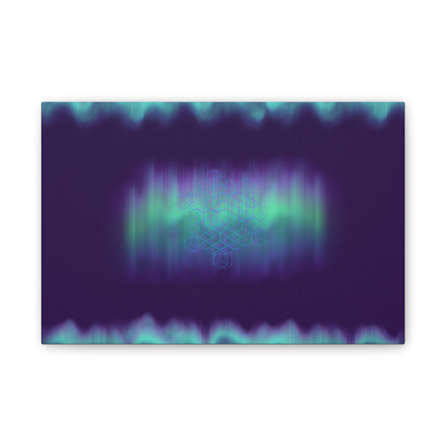 Northern Sprites | Abstract Art Framed Print