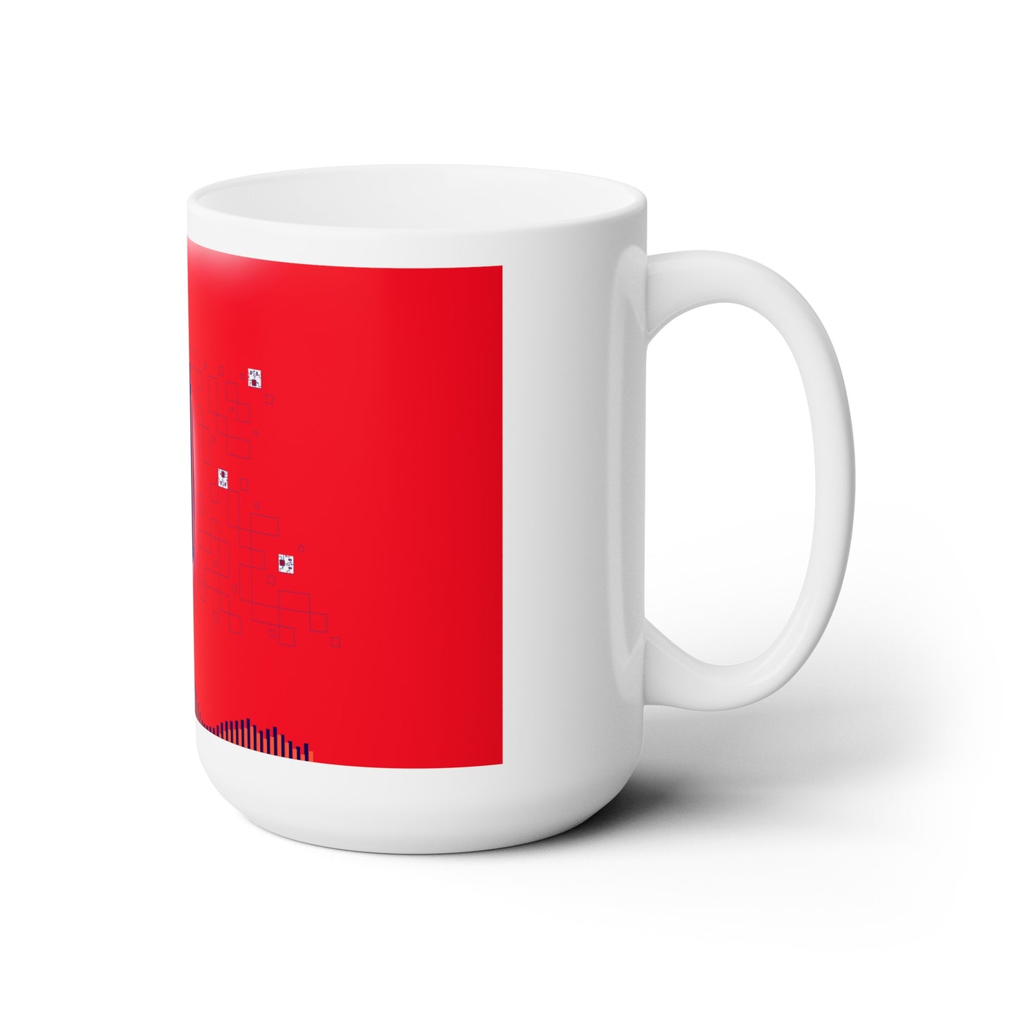 neural net zero - mug (in red, white and blue)