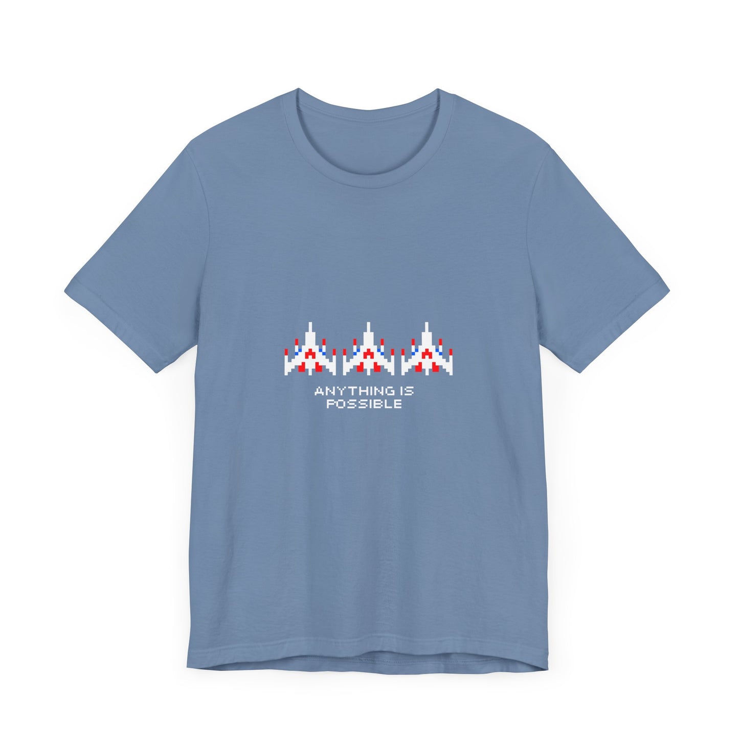 anything is possible t-shirt (aka 'galaga dreams')