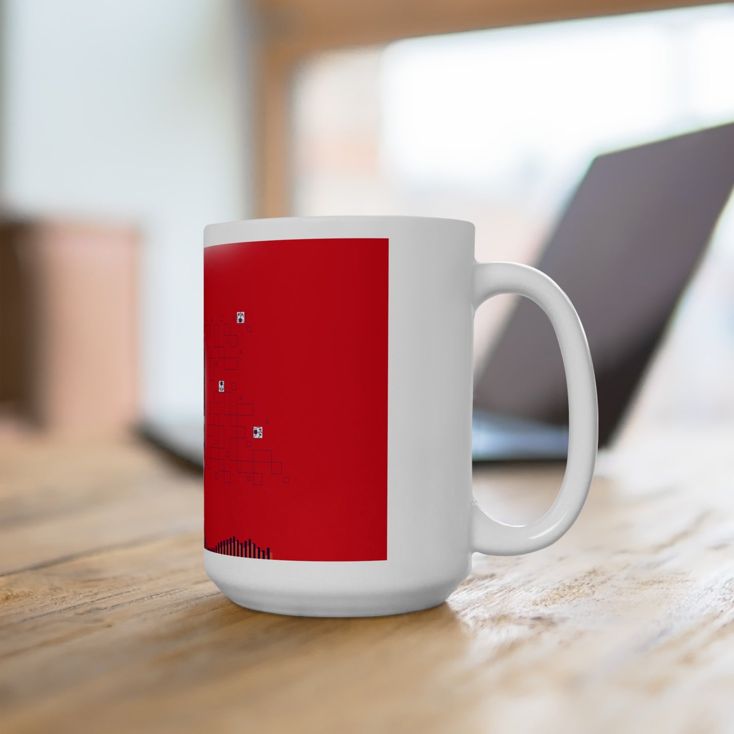 neural net zero - mug (in red, white and blue)