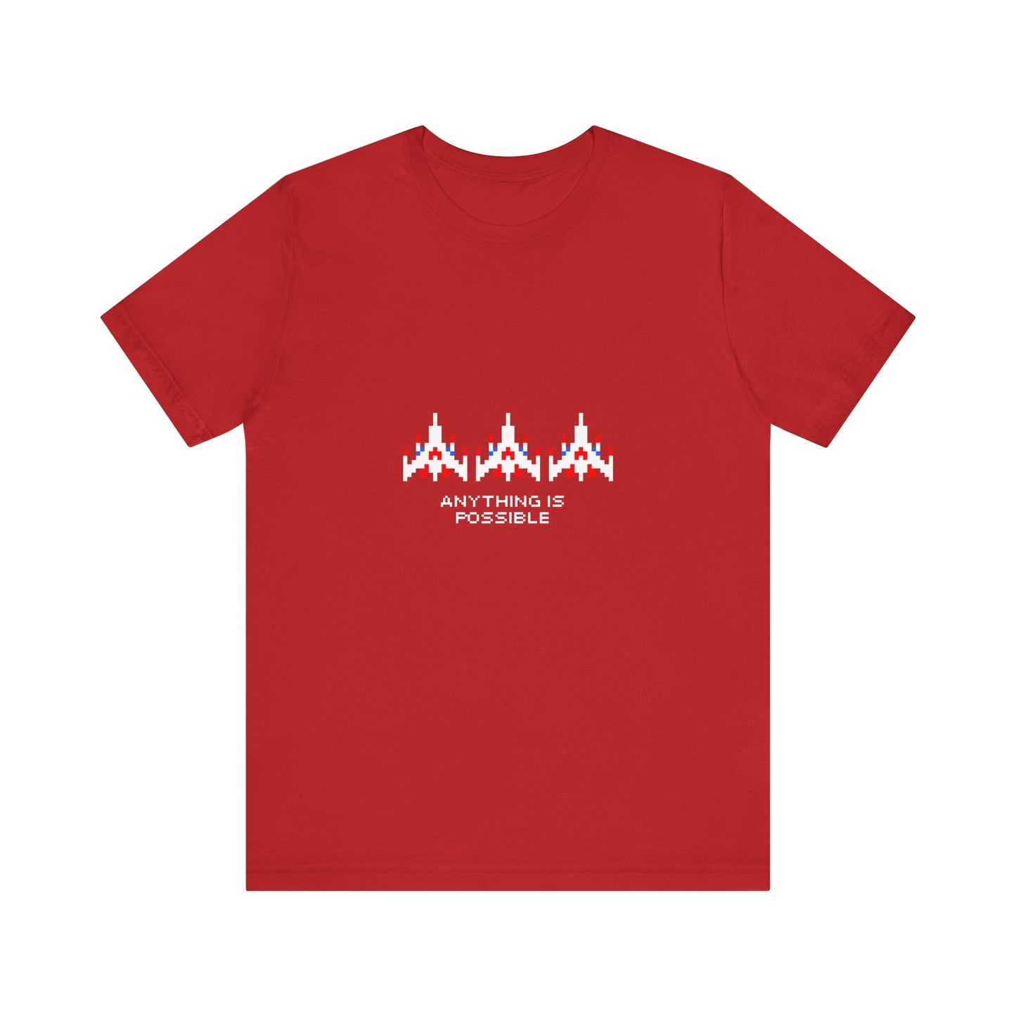 anything is possible t-shirt (aka 'galaga dreams')