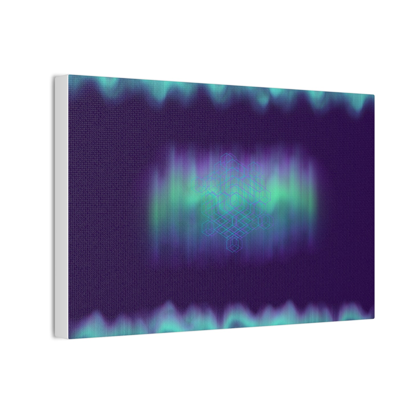 Northern Sprites | Abstract Art Framed Print