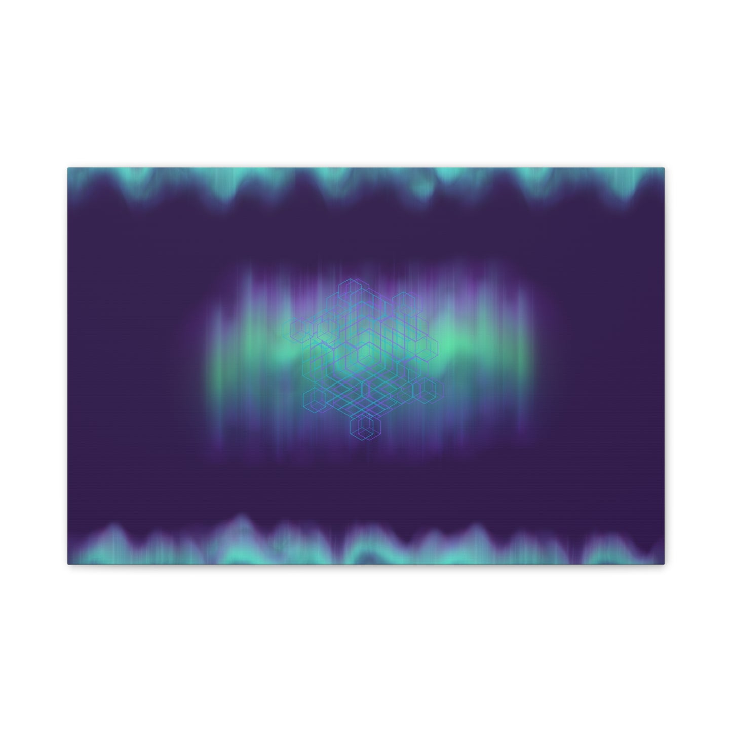 Northern Sprites | Abstract Art Framed Print