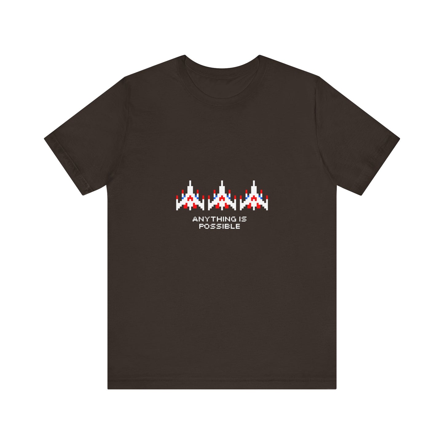anything is possible t-shirt (aka 'galaga dreams')