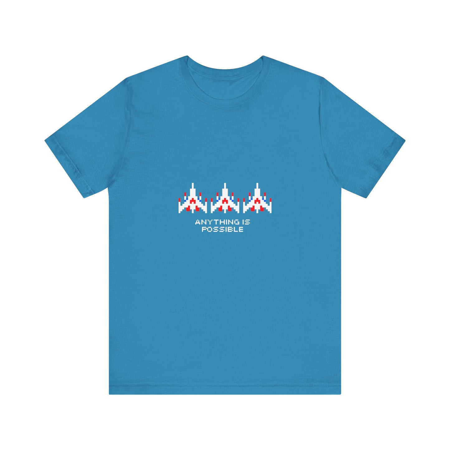 anything is possible t-shirt (aka 'galaga dreams')
