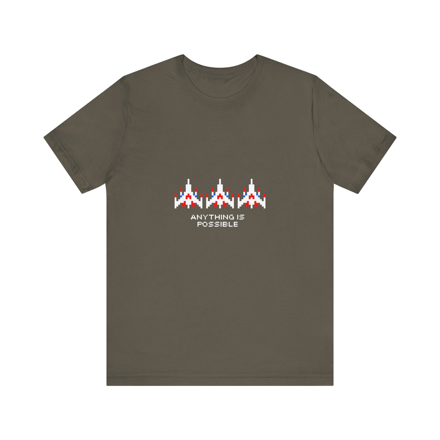 anything is possible t-shirt (aka 'galaga dreams')
