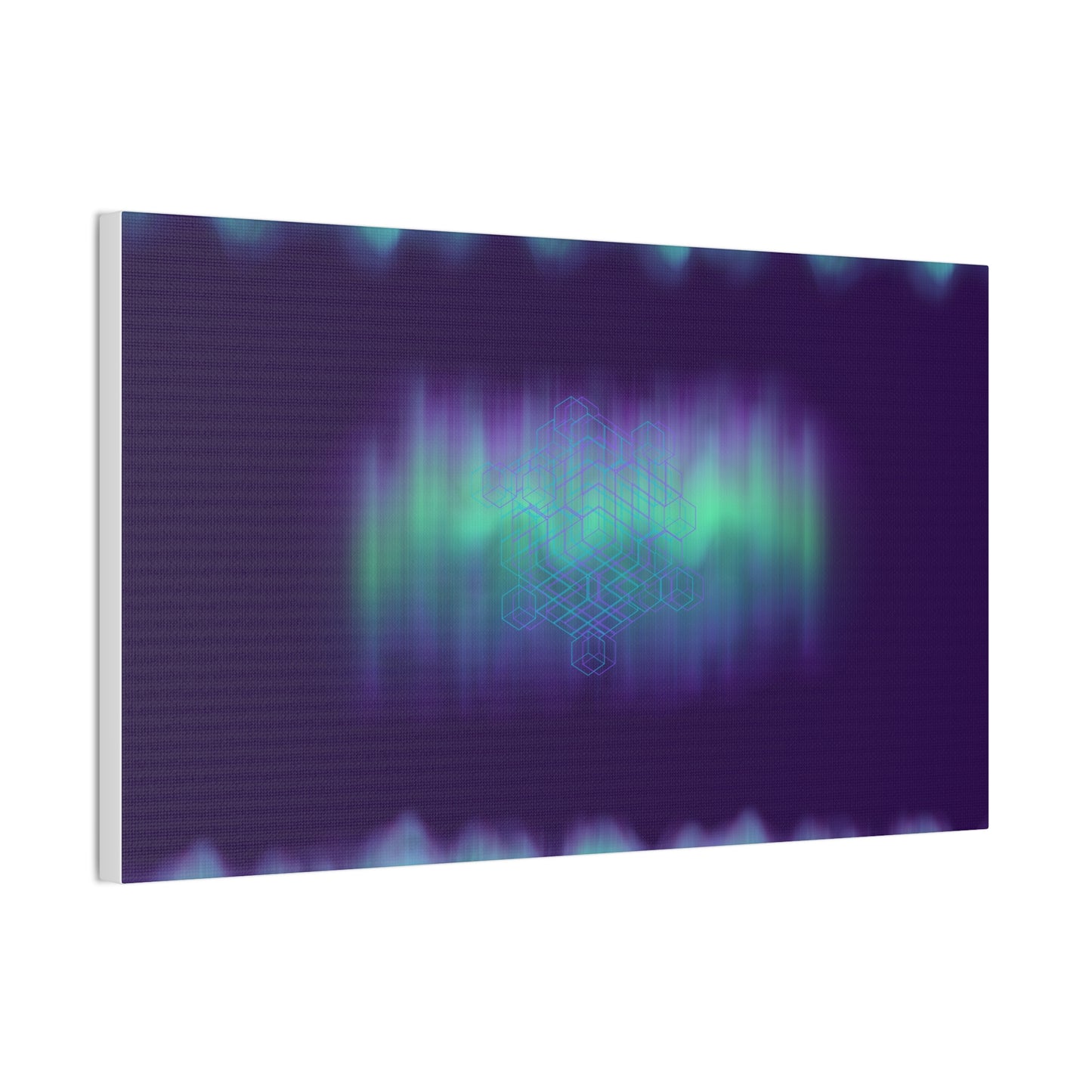 Northern Sprites | Abstract Art Framed Print