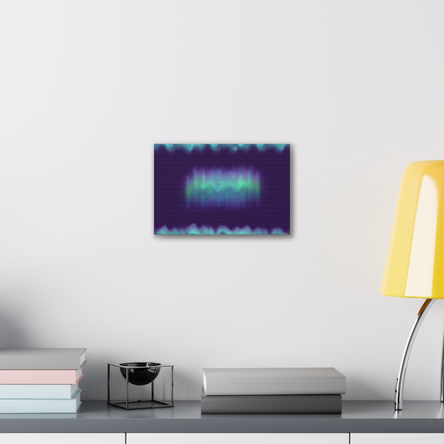 Northern Sprites | Abstract Art Framed Print