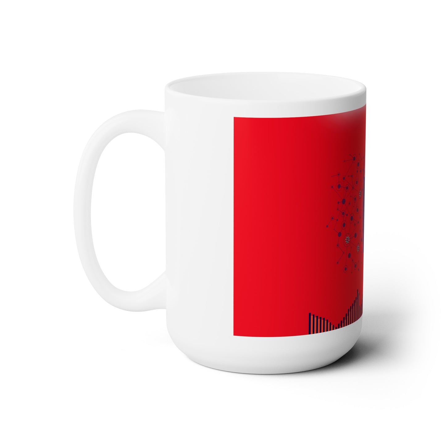 neural net zero - mug (in red, white and blue)